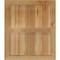 Ekena Millwork Framed Board-n-Batten Shutters, Rough Sawn Western Red Cedar, 21 1/2W x 25H, PR RBF06S21X025RWR - alternate 2